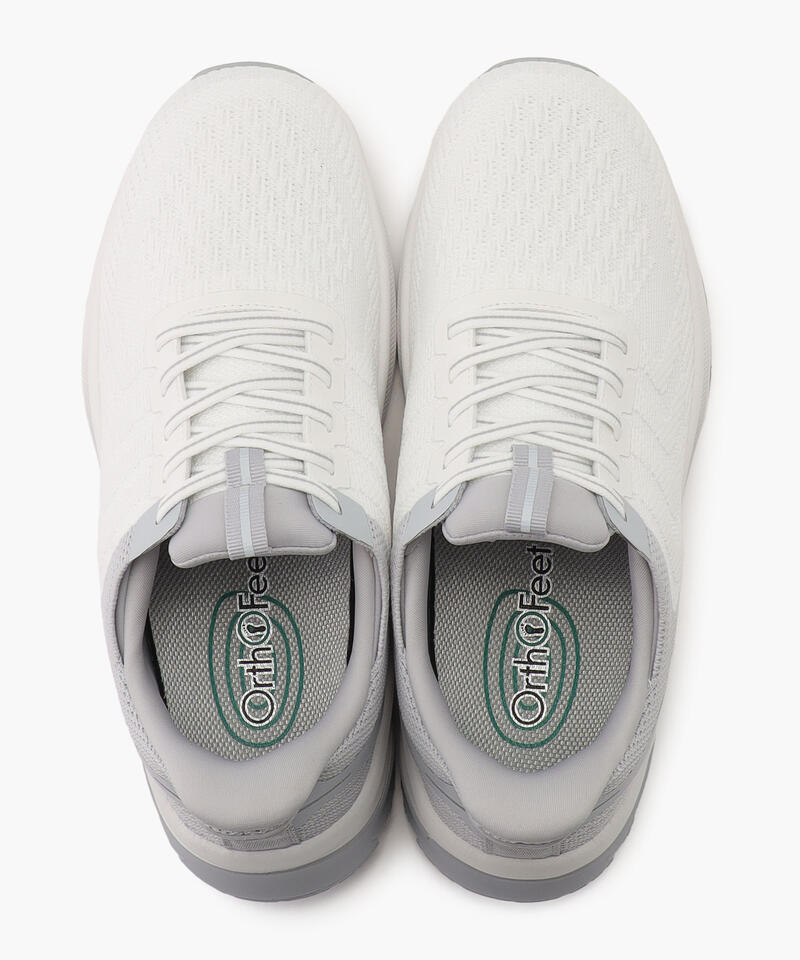 【オーソフィート】ティロス ワイド/ホワイト テキスタイル/シューズ メンズ/Orthofeet詳細画像6