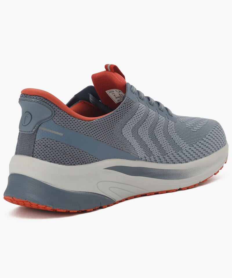 【オーソフィート】ティロス ミディアム/スレートブルー オレンジ テキスタイル/シューズ メンズ詳細画像3