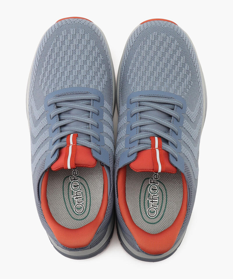 【オーソフィート】ティロス ワイド/スレートブルー オレンジ テキスタイル/シューズ メンズ[伝票入]詳細画像6