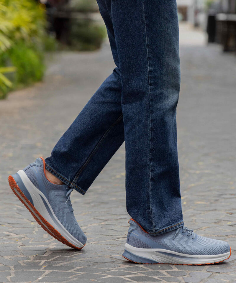 【オーソフィート】ティロス ワイド/スレートブルー オレンジ テキスタイル/シューズ メンズ[伝票入]詳細画像11