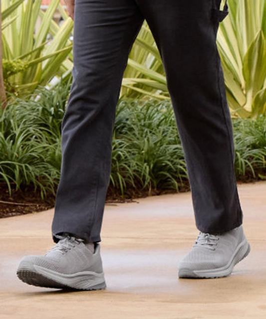 【オーソフィート】ティロス ミディアム/グレー テキスタイル/シューズ メンズ/Orthofeet