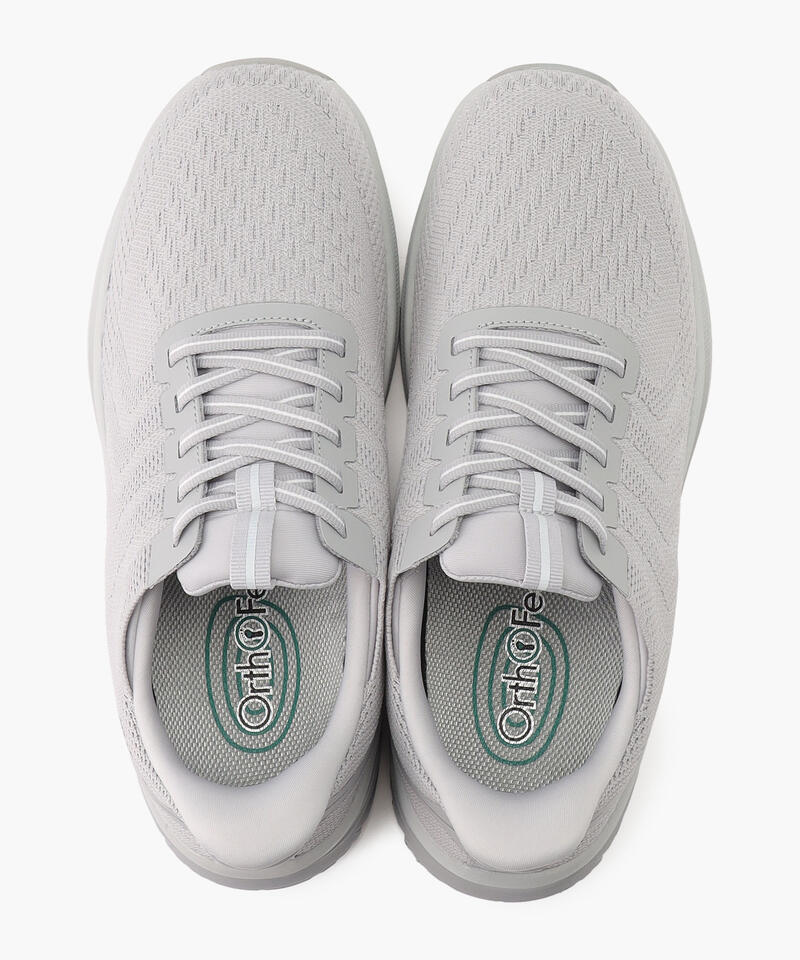 【オーソフィート】ティロス ワイド/グレー テキスタイル/シューズ メンズ/Orthofeet[伝票入]詳細画像6