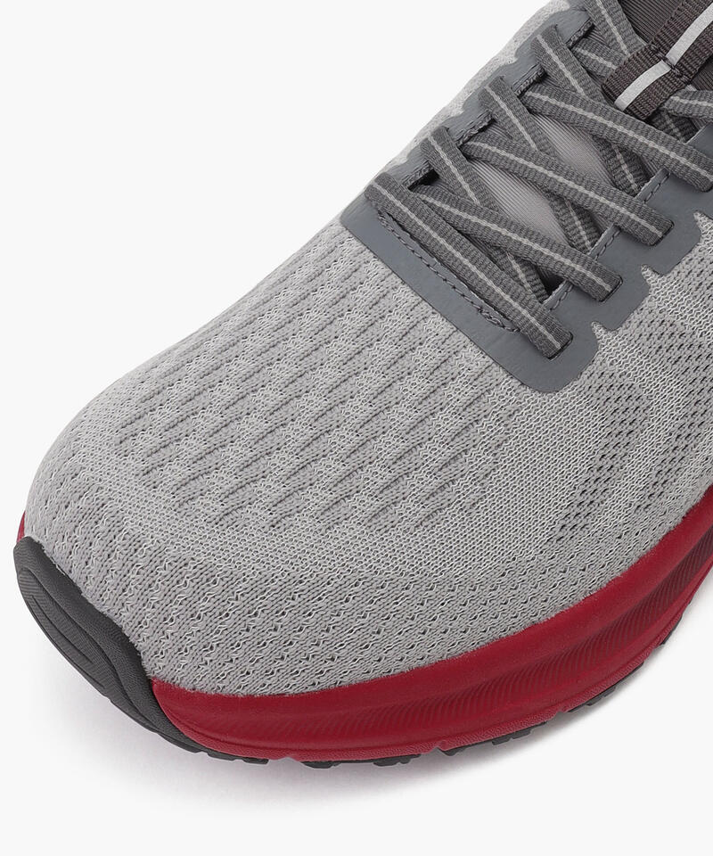 【オーソフィート】ティロス ミディアム/グレー レッド テキスタイル/シューズ メンズ詳細画像4