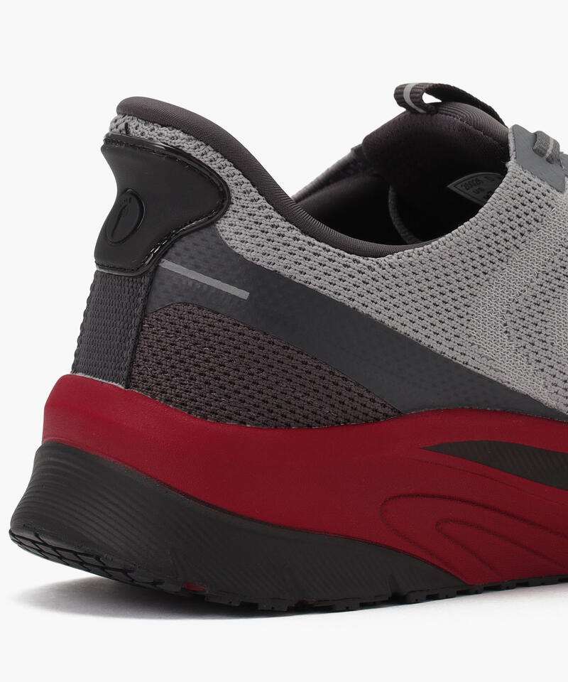 【オーソフィート】ティロス ミディアム/グレー レッド テキスタイル/シューズ メンズ詳細画像5