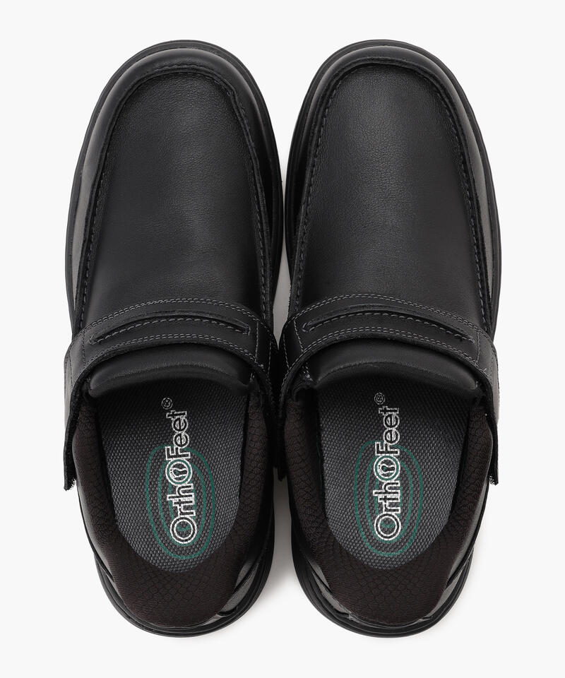 【オーソフィート】エグゼヴィア ミディアム/ブラック ナチュラルレザー/シューズ メンズ詳細画像6