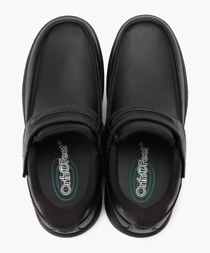 【オーソフィート】エグゼヴィア ワイド/ブラック ナチュラルレザー/シューズ メンズ詳細画像6