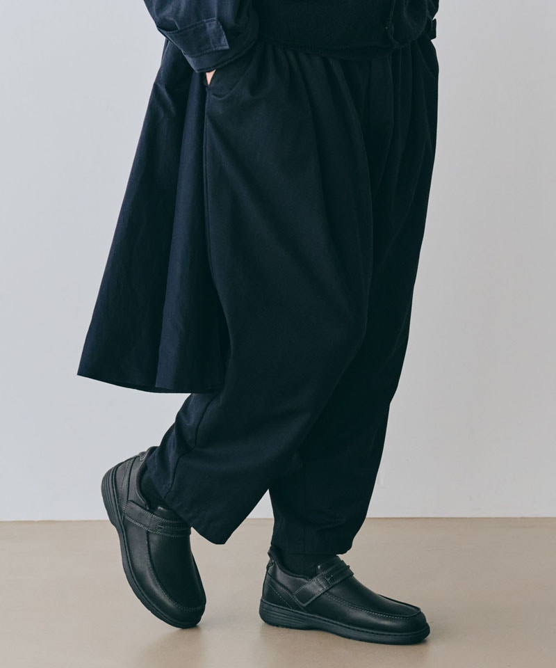 【オーソフィート】エグゼヴィア ワイド/ブラック ナチュラルレザー/シューズ メンズ