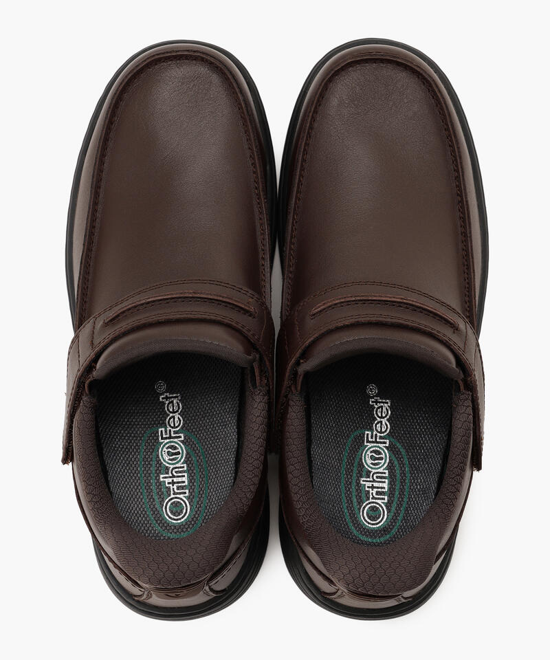 【オーソフィート】エグゼヴィア ミディアム/ブラウン ナチュラルレザー/シューズ メンズ詳細画像6