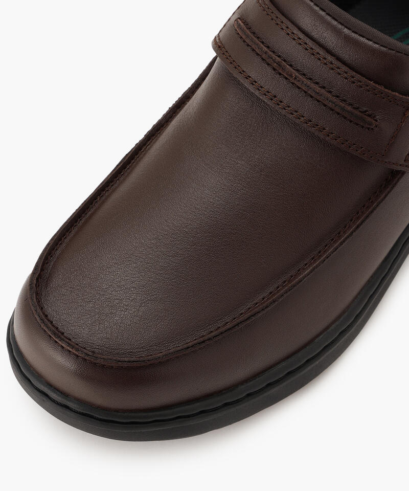 【オーソフィート】エグゼヴィア ワイド/ブラウン ナチュラルレザー/シューズ メンズ詳細画像4