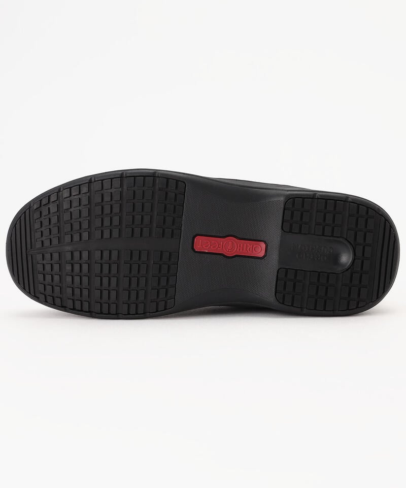 【オーソフィート】ピエール ミディアム/ブラック ナチュラルレザー/シューズ メンズ/Orthofeet詳細画像2