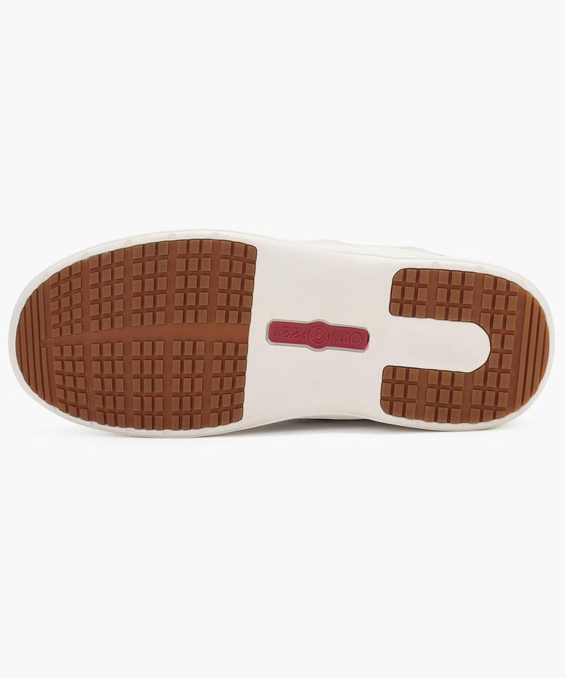 【オーソフィート】ピエール ミディアム/ホワイト ナチュラルレザー/シューズ メンズ/Orthofeet詳細画像2