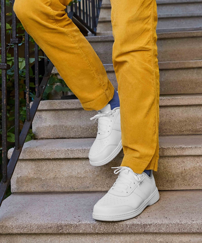 【オーソフィート】ピエール ミディアム/ホワイト ナチュラルレザー/シューズ メンズ/Orthofeet詳細画像14