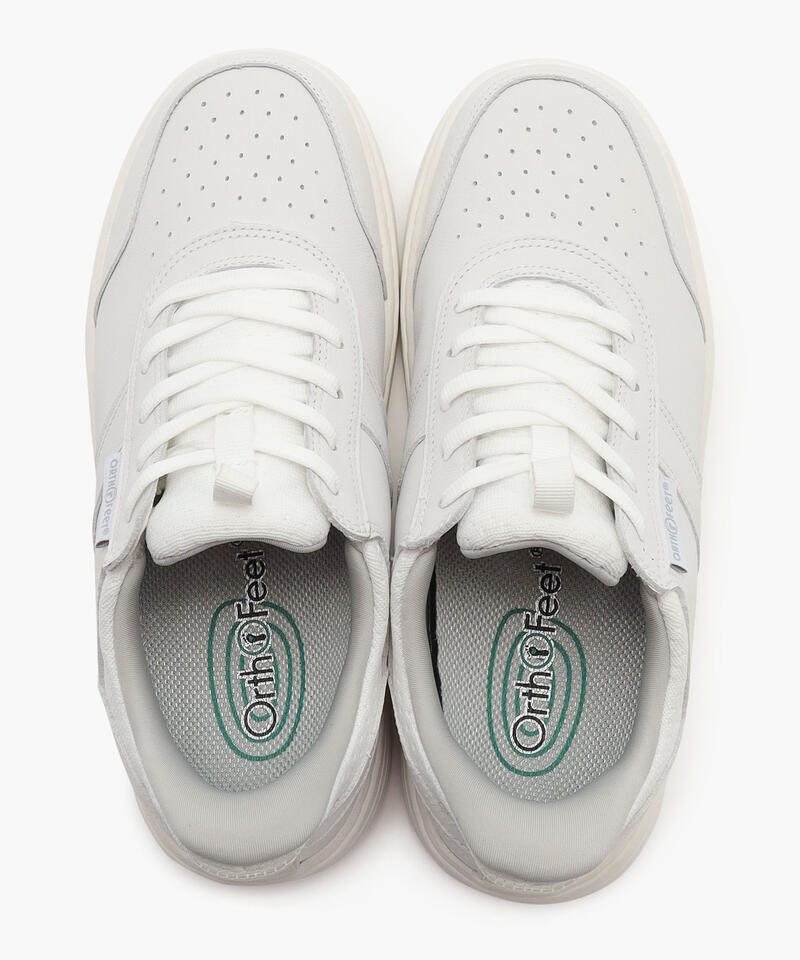 【オーソフィート】ピエール ワイド/ホワイト ナチュラルレザー/シューズ メンズ/Orthofeet詳細画像6