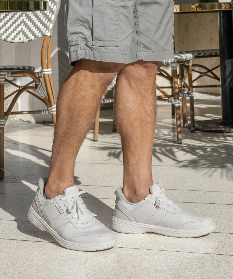 【オーソフィート】ピエール ワイド/ホワイト ナチュラルレザー/シューズ メンズ/Orthofeet詳細画像12