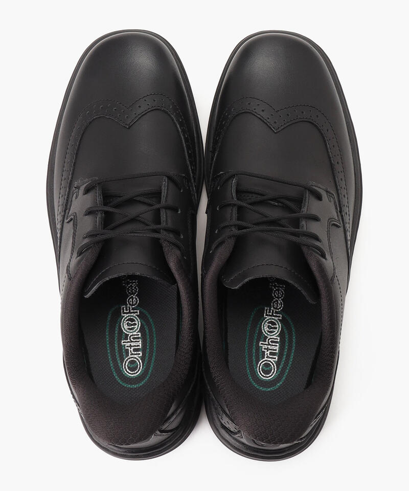 【オーソフィート】マルセロ ミディアム/ブラック ナチュラルレザー/シューズ メンズ詳細画像6
