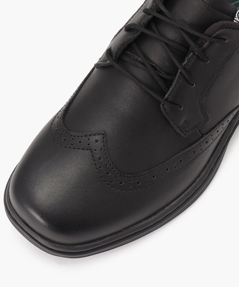 【オーソフィート】マルセロ ワイド/ブラック ナチュラルレザー/シューズ メンズ詳細画像4