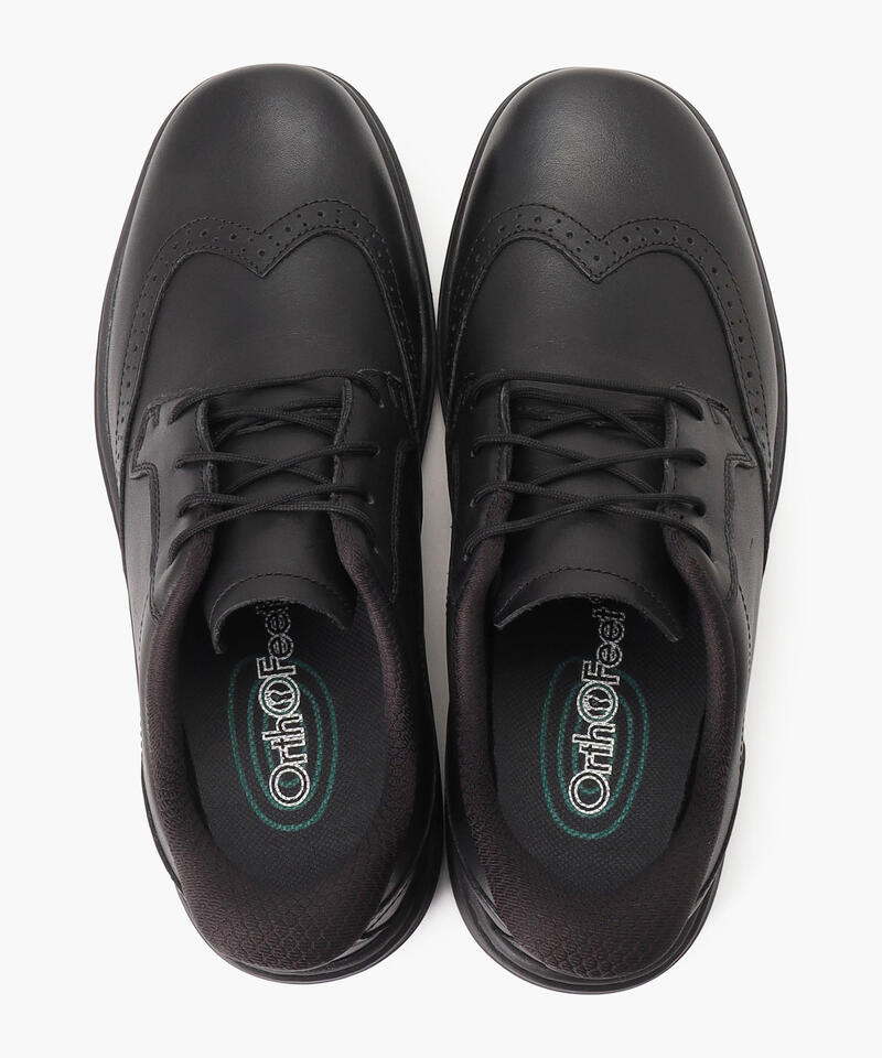 【オーソフィート】マルセロ ワイド/ブラック ナチュラルレザー/シューズ メンズ詳細画像6