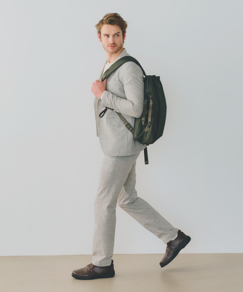 【オーソフィート】クロード ワイド/ブラウン ナチュラルレザー/シューズ メンズ詳細画像10