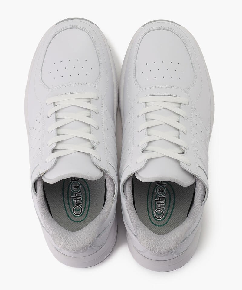 【オーソフィート】ナビゲート ワイド/ホワイト ナチュラルレザー/シューズ メンズ詳細画像6