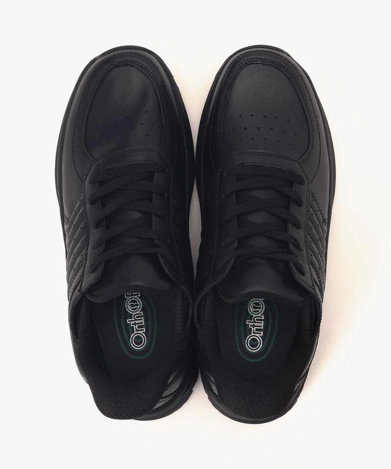 【オーソフィート】ナビゲート ミディアム/ブラック ナチュラルレザー/シューズ メンズ詳細画像6