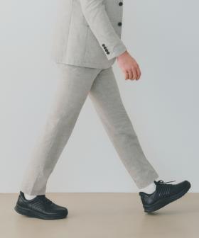 【オーソフィート】ナビゲート ワイド/ブラック ナチュラルレザー/シューズ メンズ