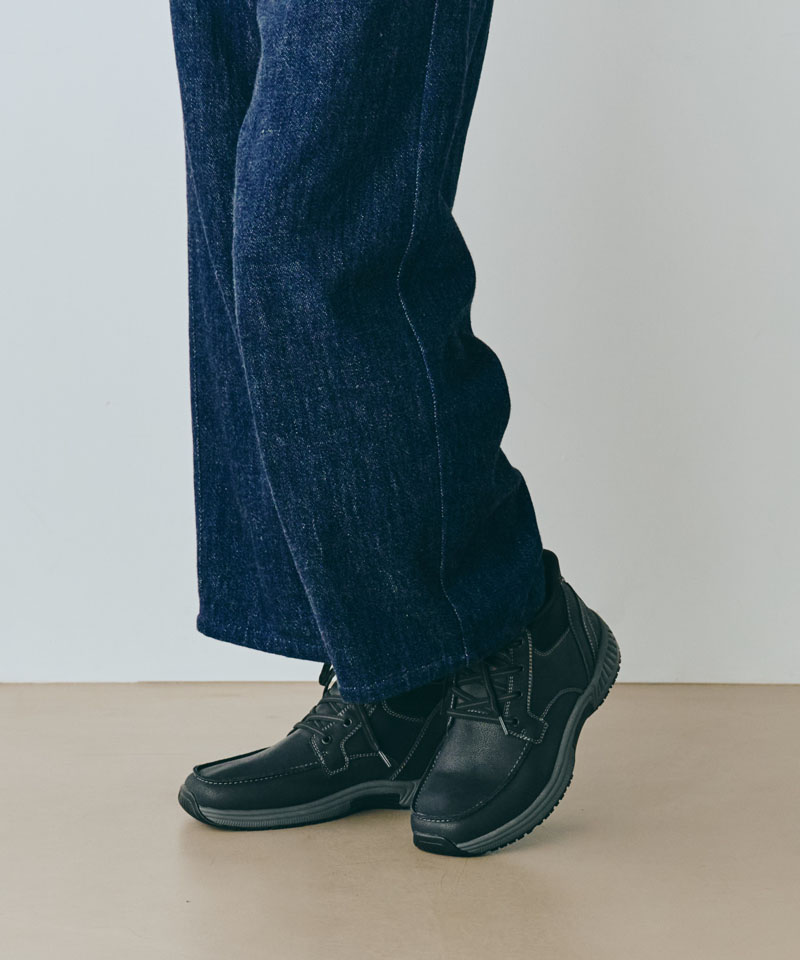 【オーソフィート】ヴェルノ ミディアム/ブラック ナチュラルレザー/ブーツ メンズ[伝票入]詳細画像11
