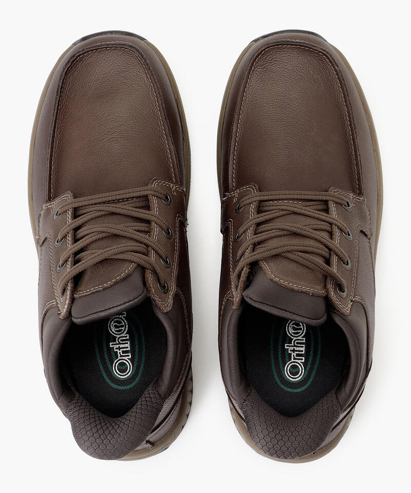 【オーソフィート】ヴェルノ ワイド/ブラウン ナチュラルレザー/ブーツ メンズ/Orthofeet[伝票入]詳細画像6