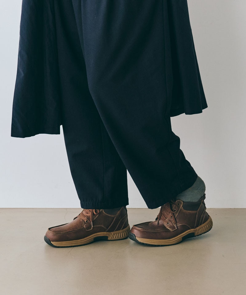 【オーソフィート】ヴェルノ ワイド/ブラウン ナチュラルレザー/ブーツ メンズ/Orthofeet