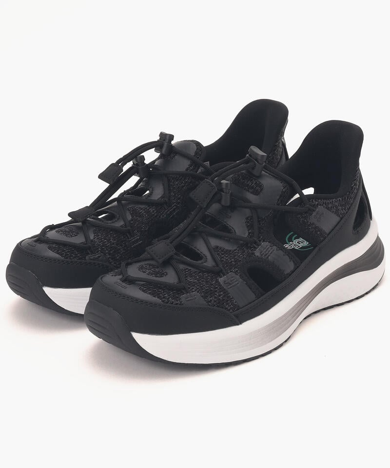 【オーソフィート】ヴィーナス ミディアム/ブラック テキスタイル/シューズ レディース