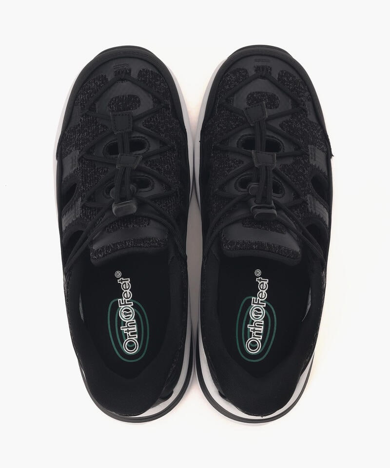 【オーソフィート】ヴィーナス ワイド/ブラック テキスタイル/シューズ レディース[伝票入]詳細画像6