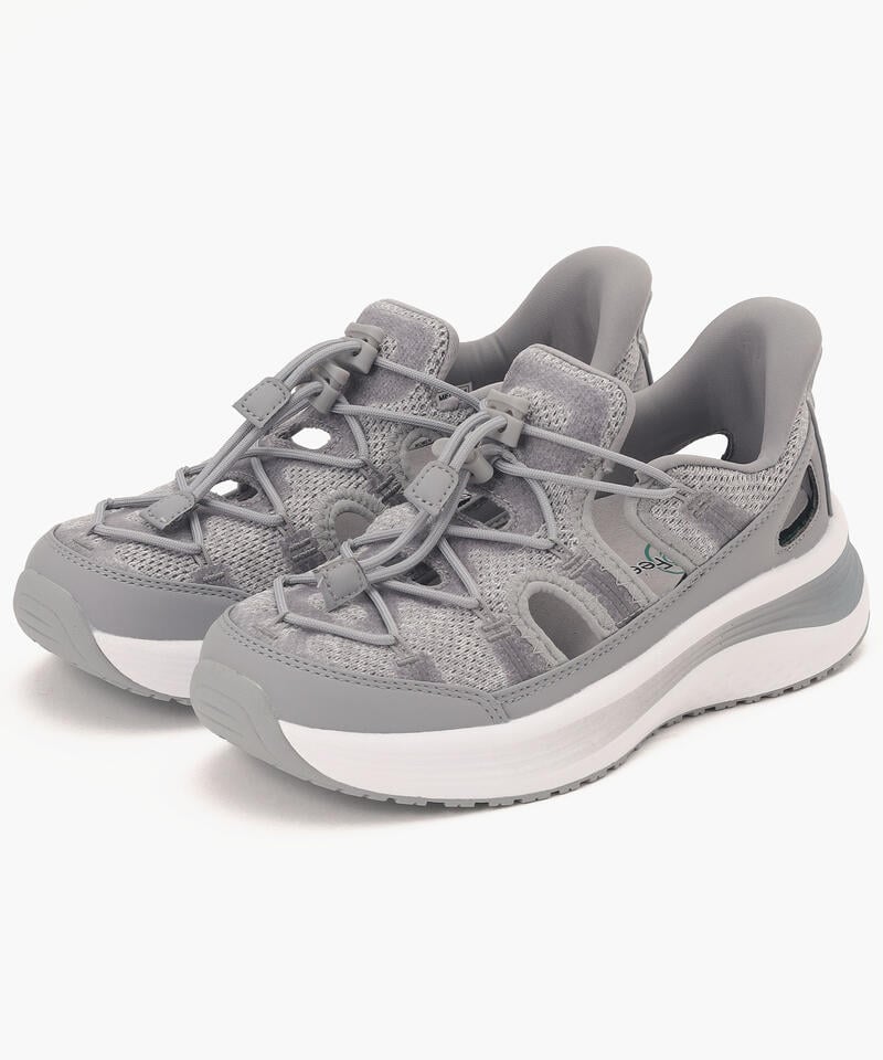 【オーソフィート】ヴィーナス ミディアム/グレー テキスタイル/シューズ レディース