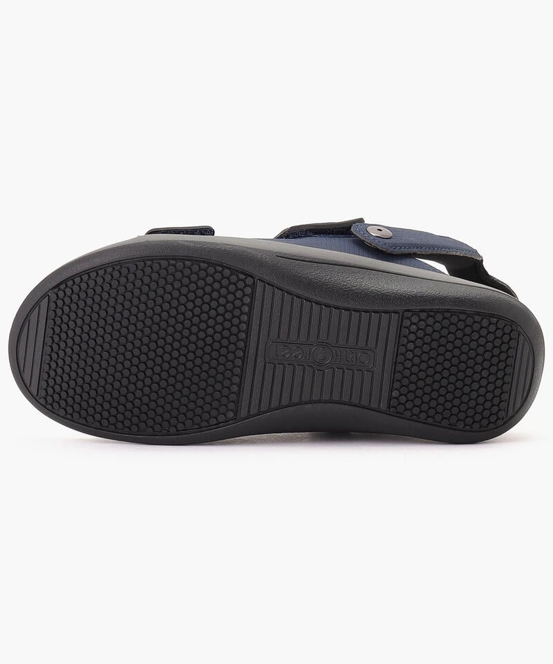 【オーソフィート】カリプソ ミディアム/ブルー マイクロファイバー/サンダル レディース[伝票入]詳細画像2