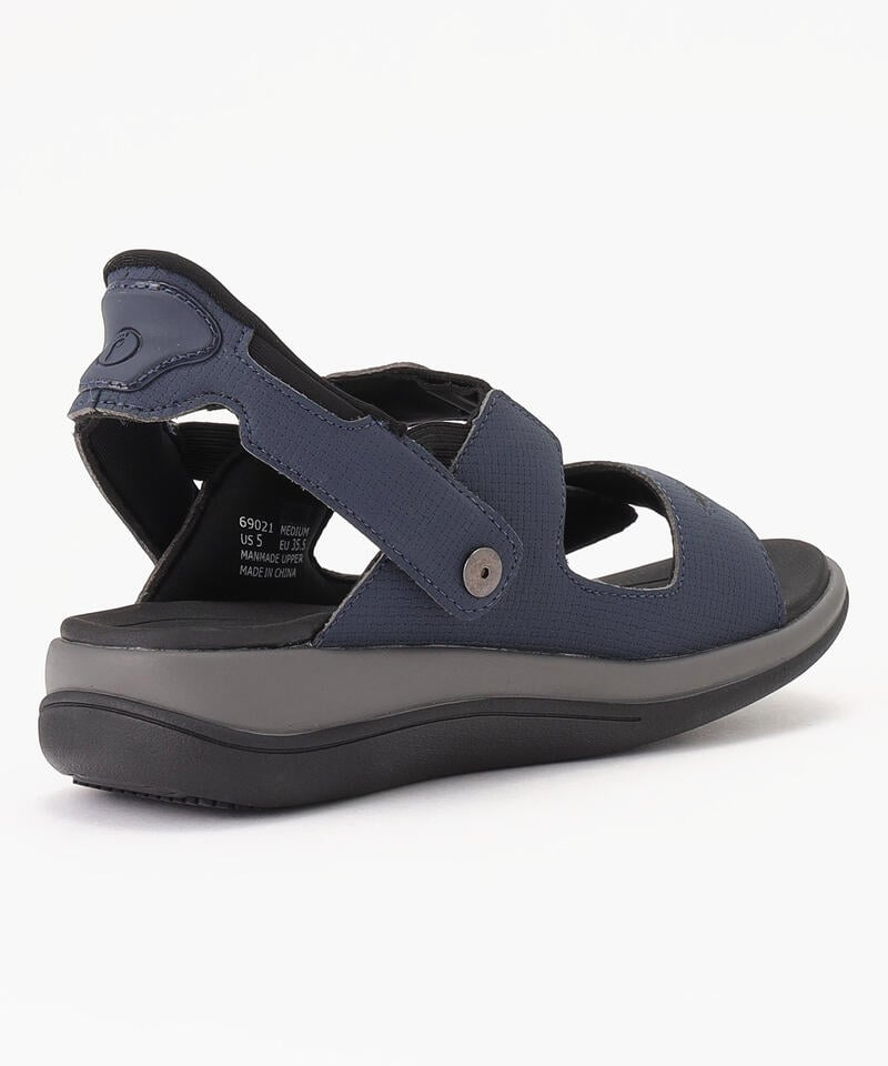 【オーソフィート】カリプソ ミディアム/ブルー マイクロファイバー/サンダル レディース[伝票入]詳細画像3