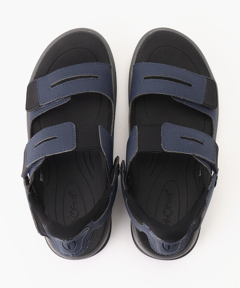 【オーソフィート】カリプソ ミディアム/ブルー マイクロファイバー/サンダル レディース[伝票入]詳細画像6