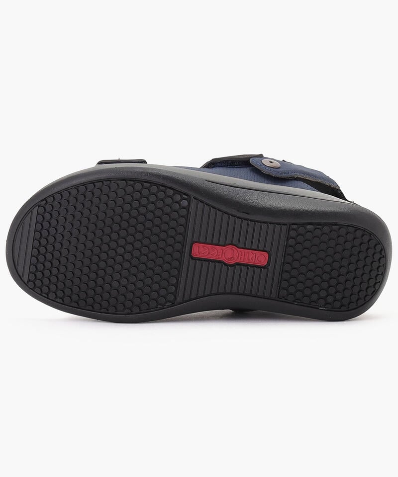 【オーソフィート】カリプソ ワイド/ブルー マイクロファイバー/サンダル レディース[伝票入]詳細画像2