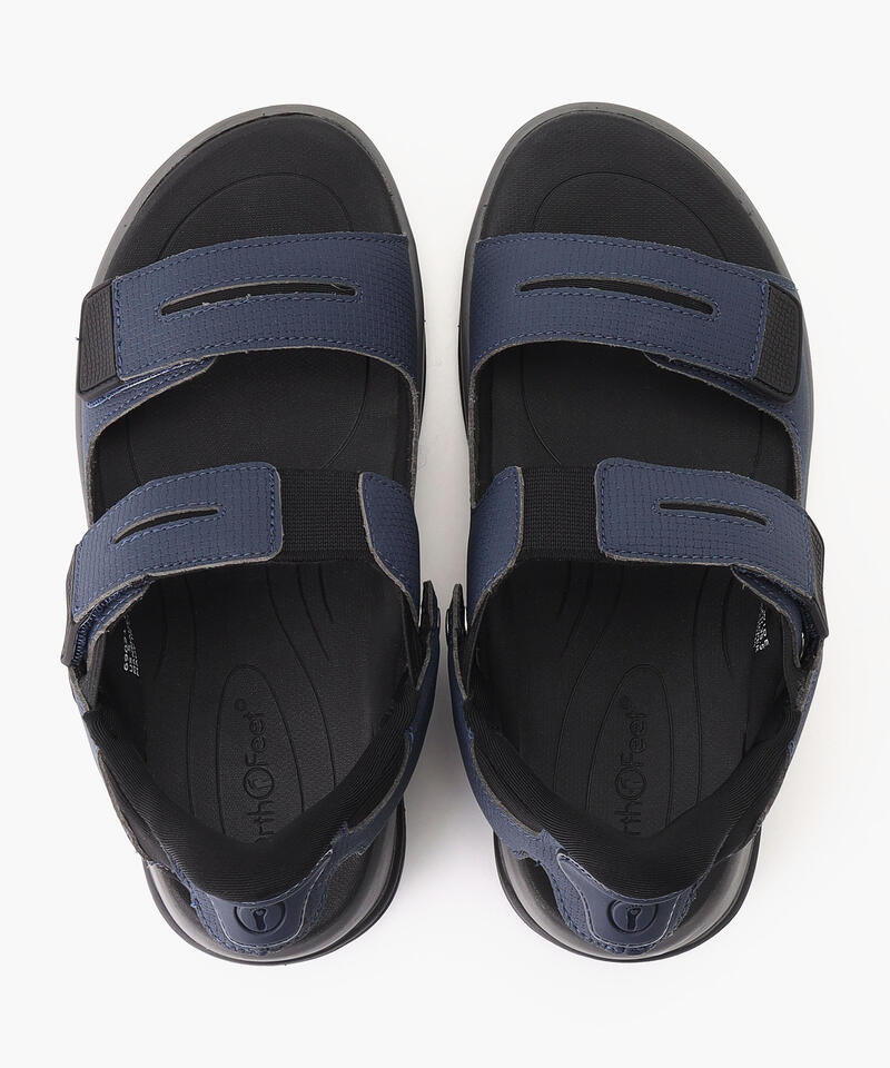 【オーソフィート】カリプソ ワイド/ブルー マイクロファイバー/サンダル レディース[伝票入]詳細画像6