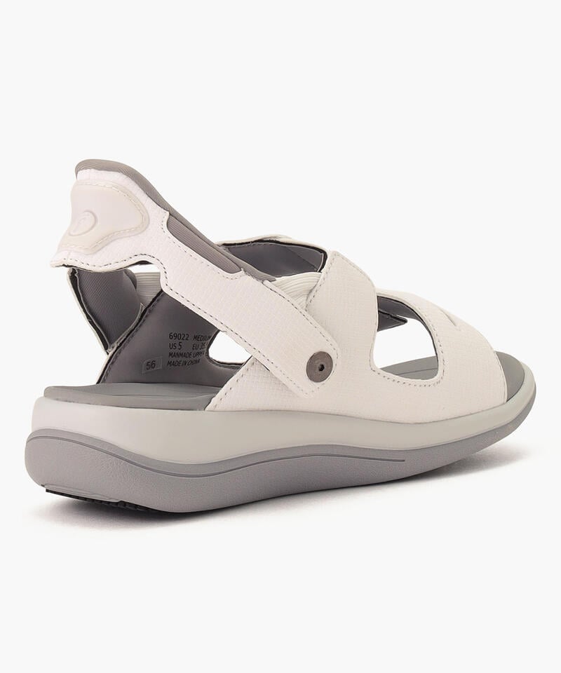 【オーソフィート】カリプソ ミディアム/ホワイト マイクロファイバー/サンダル レディース詳細画像3