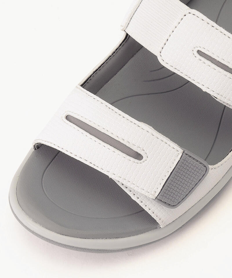 【オーソフィート】カリプソ ミディアム/ホワイト マイクロファイバー/サンダル レディース詳細画像4