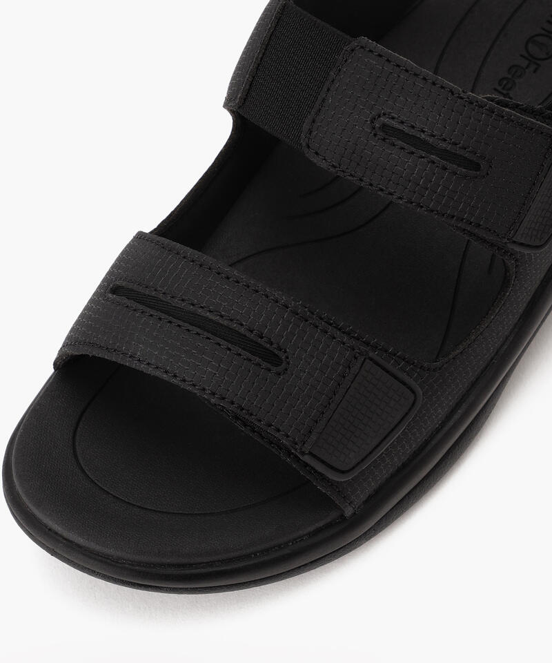 【オーソフィート】カリプソ ミディアム/ブラック マイクロファイバー/サンダル レディース詳細画像4