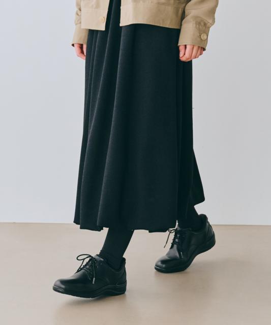 【オーソフィート】クローデット ミディアム/ブラック ナチュラルレザー/シューズ レディース[伝票入]