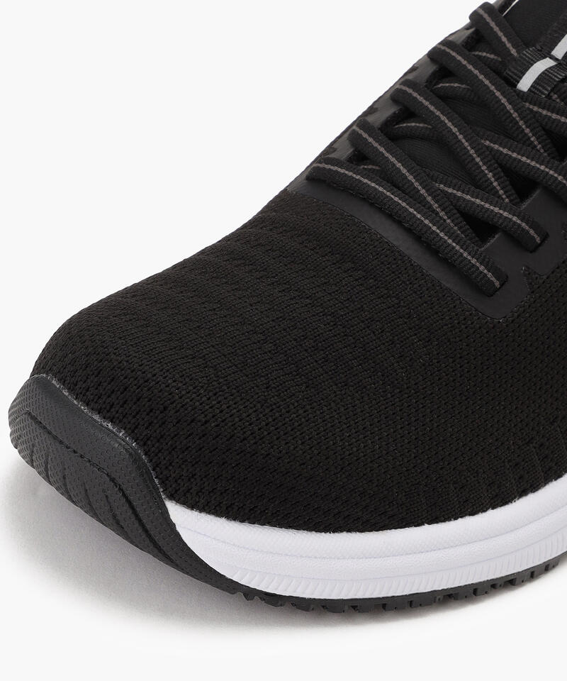 【オーソフィート】キタ ミディアム/ブラック ホワイト テキスタイル/シューズ レディース詳細画像4