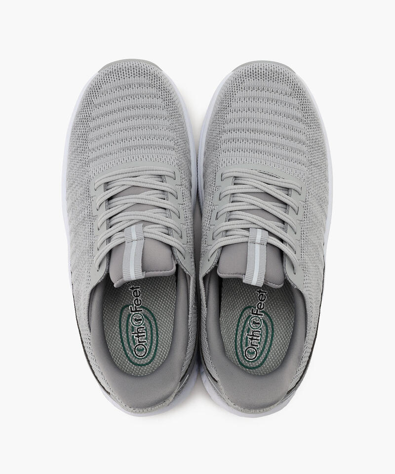 【オーソフィート】キタ ワイド/グレー テキスタイル/シューズ レディース/Orthofeet[伝票入]詳細画像6