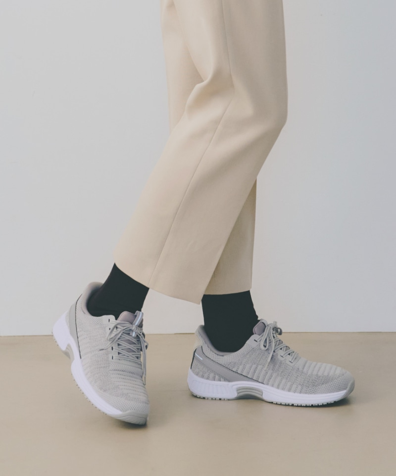 【オーソフィート】キタ ワイド/グレー テキスタイル/シューズ レディース/Orthofeet[伝票入]詳細画像9