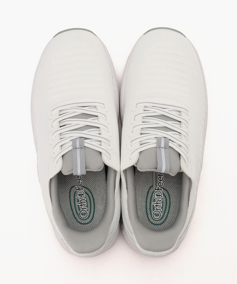 【オーソフィート】キタ ワイド/ホワイト テキスタイル/シューズ レディース/Orthofeet詳細画像6