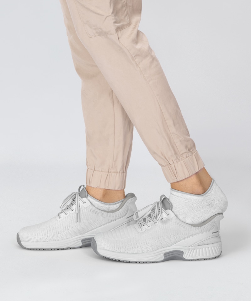 【オーソフィート】キタ ワイド/ホワイト テキスタイル/シューズ レディース/Orthofeet詳細画像11