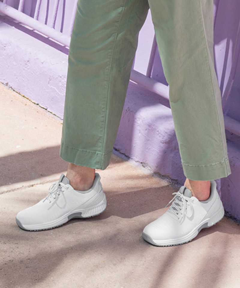 【オーソフィート】キタ ワイド/ホワイト テキスタイル/シューズ レディース/Orthofeet詳細画像13