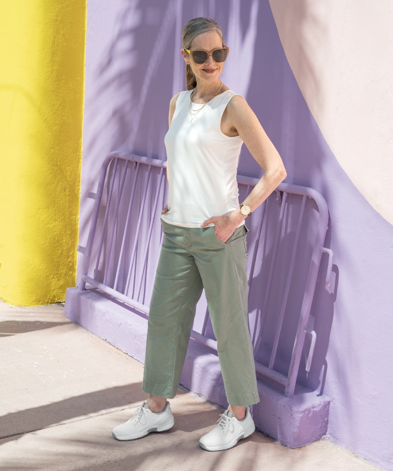 【オーソフィート】キタ ワイド/ホワイト テキスタイル/シューズ レディース/Orthofeet詳細画像14