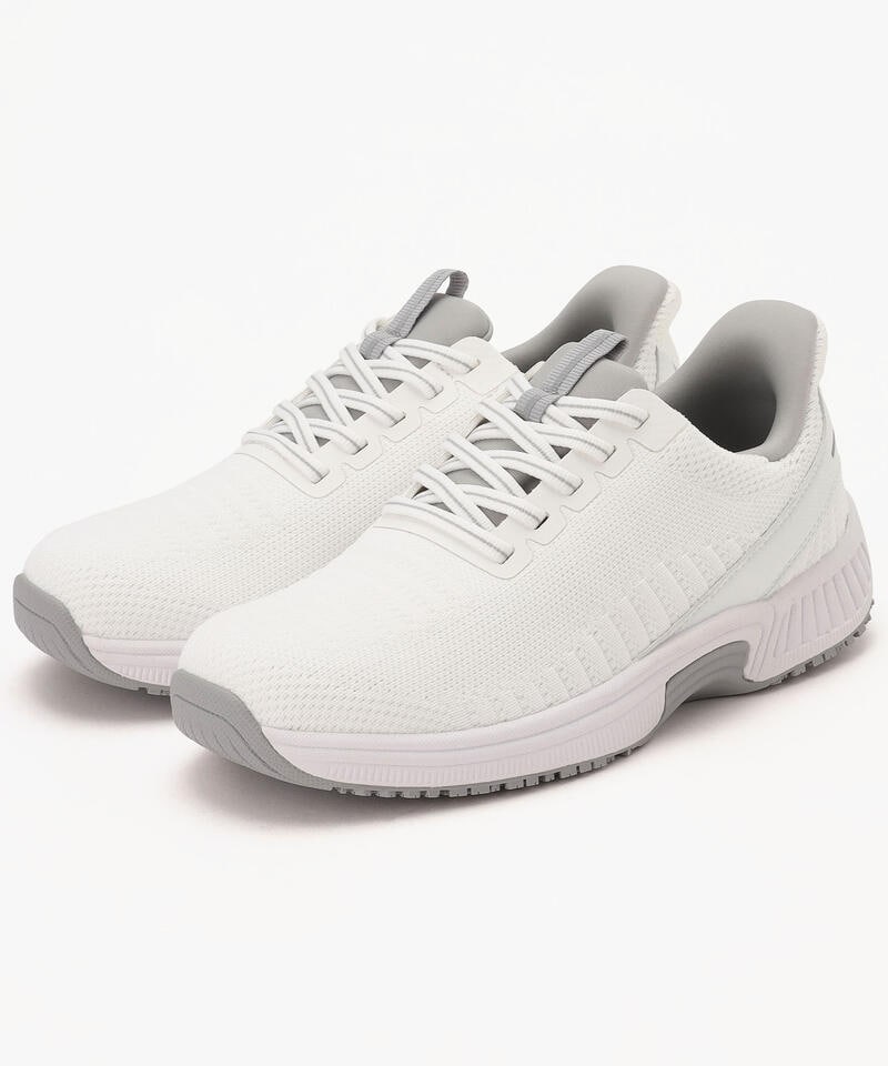 【オーソフィート】キタ ワイド/ホワイト テキスタイル/シューズ レディース/Orthofeet