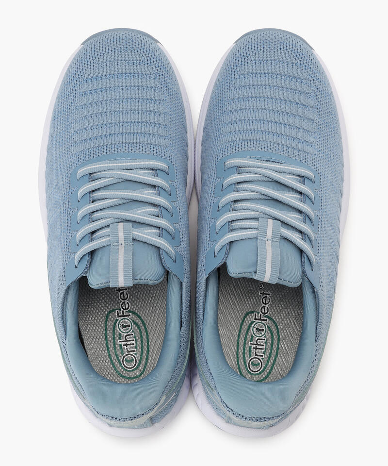 【オーソフィート】キタ ミディアム/ブルー テキスタイル/シューズ レディース詳細画像6