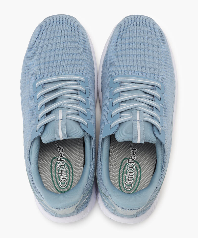 【オーソフィート】キタ ワイド/ブルー テキスタイル/シューズ レディース詳細画像6
